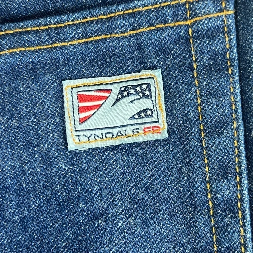 NWT Tyndale Madd in USA Arc Rates Flame Resistant 38W Denim Jeans Old stock